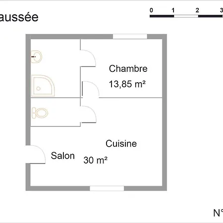 Confortable 2 Pers, Parking, Terrasse Privative - - Fr-1-744-52 Country house