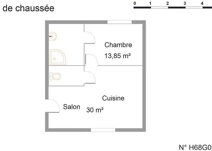 Confortable 2 Pers, Parking, Terrasse Privative - - Fr-1-744-52 Vakantiehuis